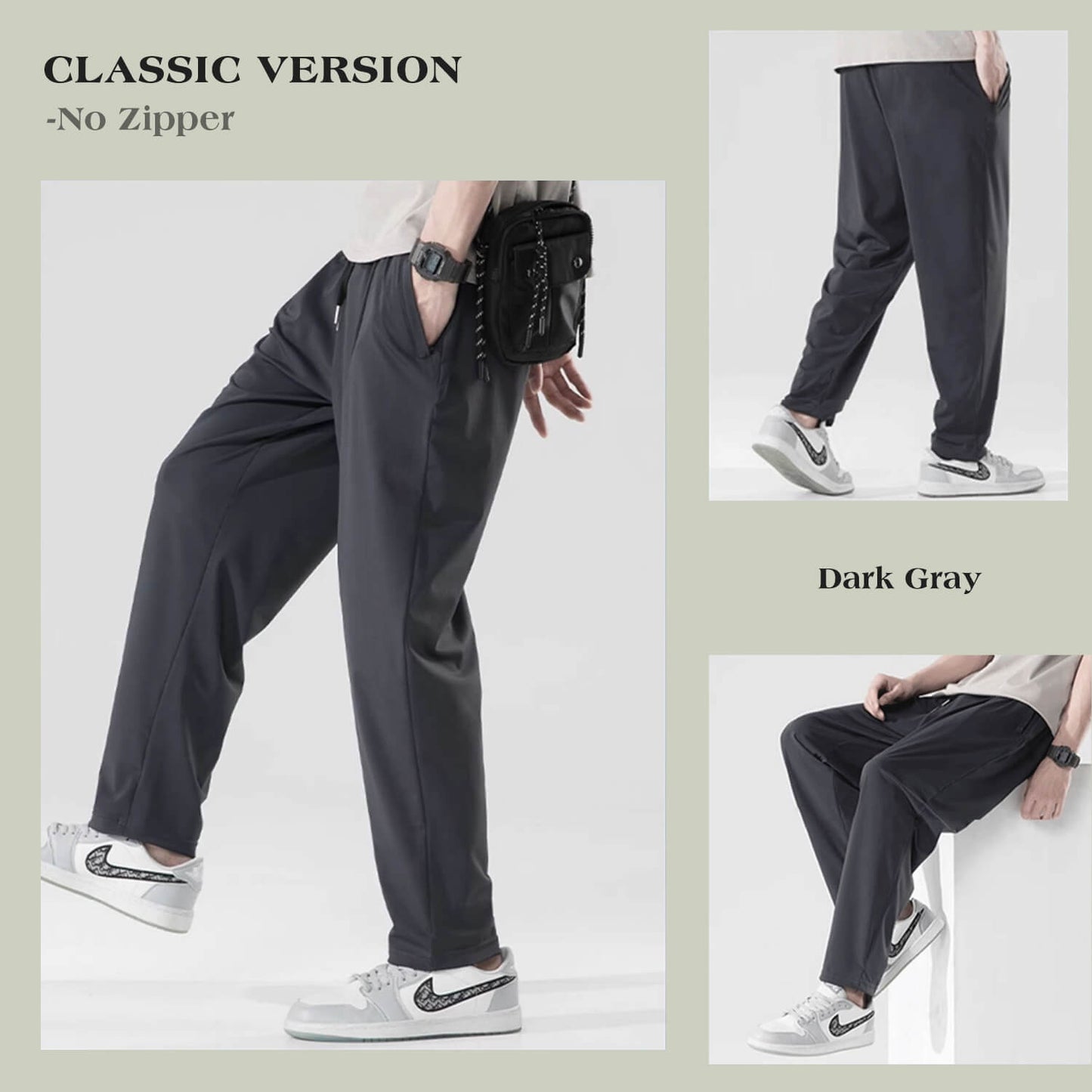🥶ArcticCool™ ChillTech Casual Pants❄Men‘s Quick-Drying Cooling Pants