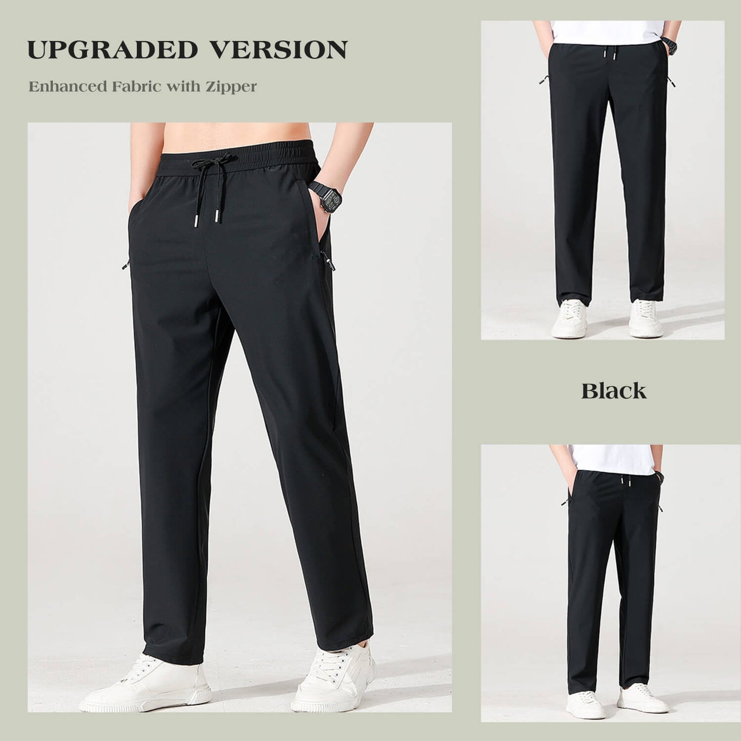 🥶ArcticCool™ ChillTech Casual Pants❄Men‘s Quick-Drying Cooling Pants