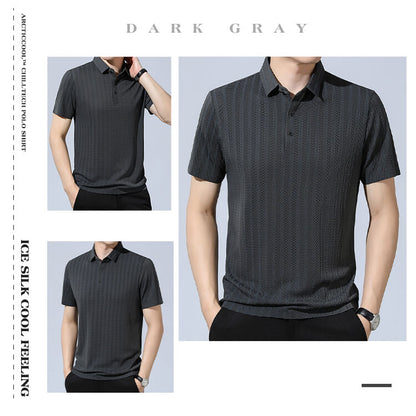 🥶ArcticCool™ ChillTech Breathble Polo Shirts❄Men‘s Quick-Drying CoolEase Shirt