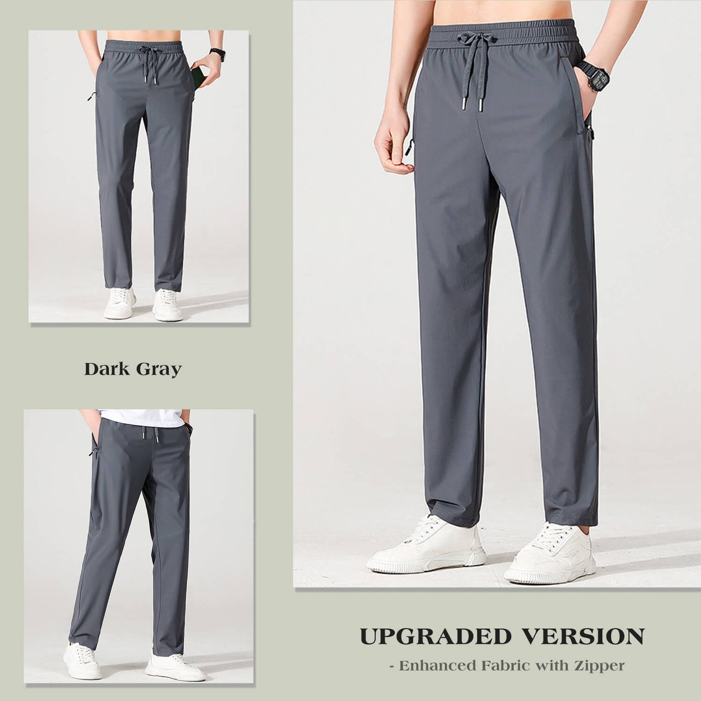 🥶ArcticCool™ ChillTech Casual Pants❄Men‘s Quick-Drying Cooling Pants