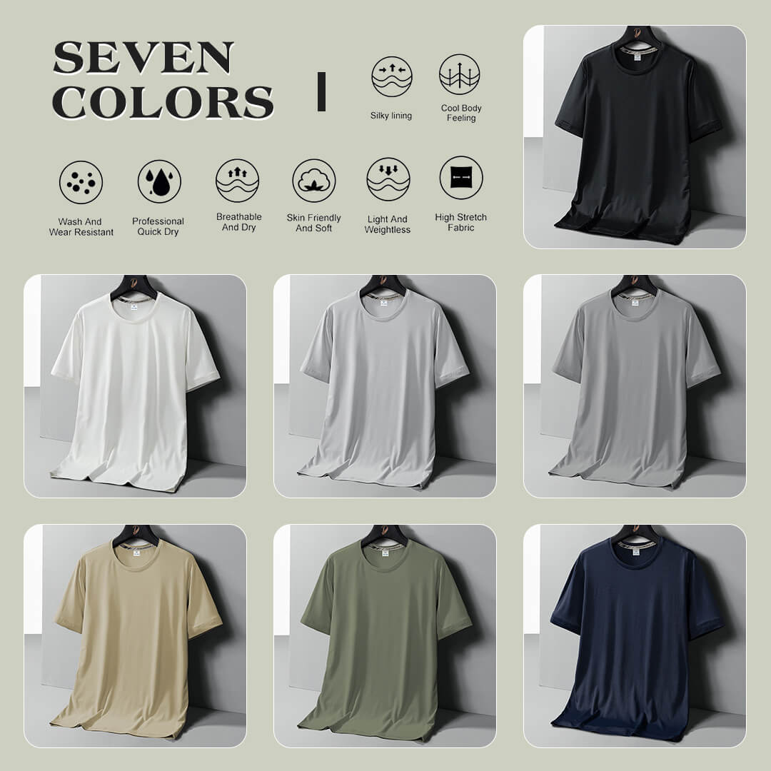 🧊ArcticCool™ ChillTech T-shirts 🥶Men'sBreathable Casual Short