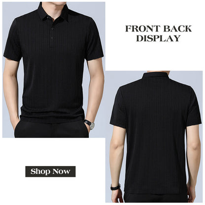 🥶ArcticCool™ ChillTech Breathble Polo Shirts❄Men‘s Quick-Drying CoolEase Shirt