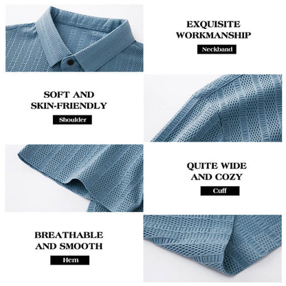 🥶ArcticCool™ ChillTech Breathble Polo Shirts❄Men‘s Quick-Drying CoolEase Shirt