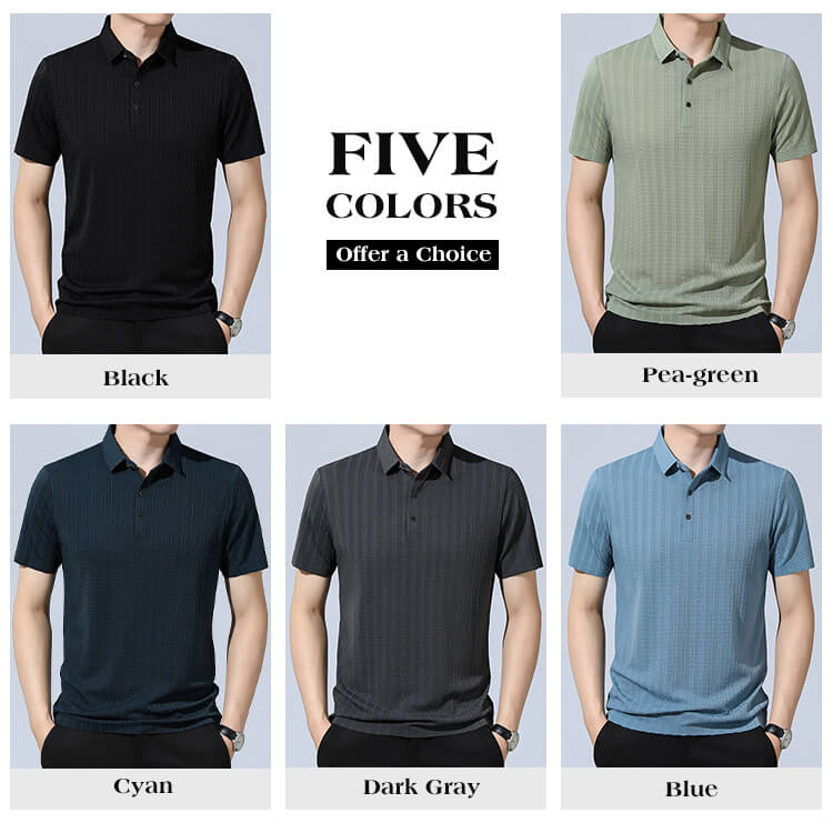 🥶ArcticCool™ ChillTech Breathble Polo Shirts❄Men‘s Quick-Drying CoolEase Shirt