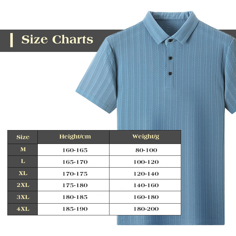 🥶ArcticCool™ ChillTech Breathble Polo Shirts❄Men‘s Quick-Drying CoolEase Shirt