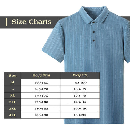 🥶ArcticCool™ ChillTech Breathble Polo Shirts❄Men‘s Quick-Drying CoolEase Shirt