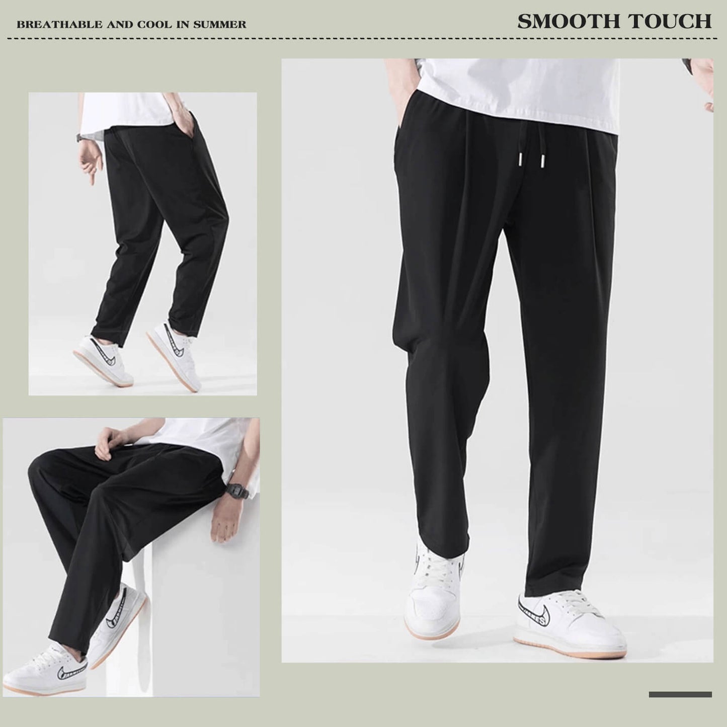 🥶ArcticCool™ ChillTech Casual Pants❄Men‘s Quick-Drying Cooling Pants