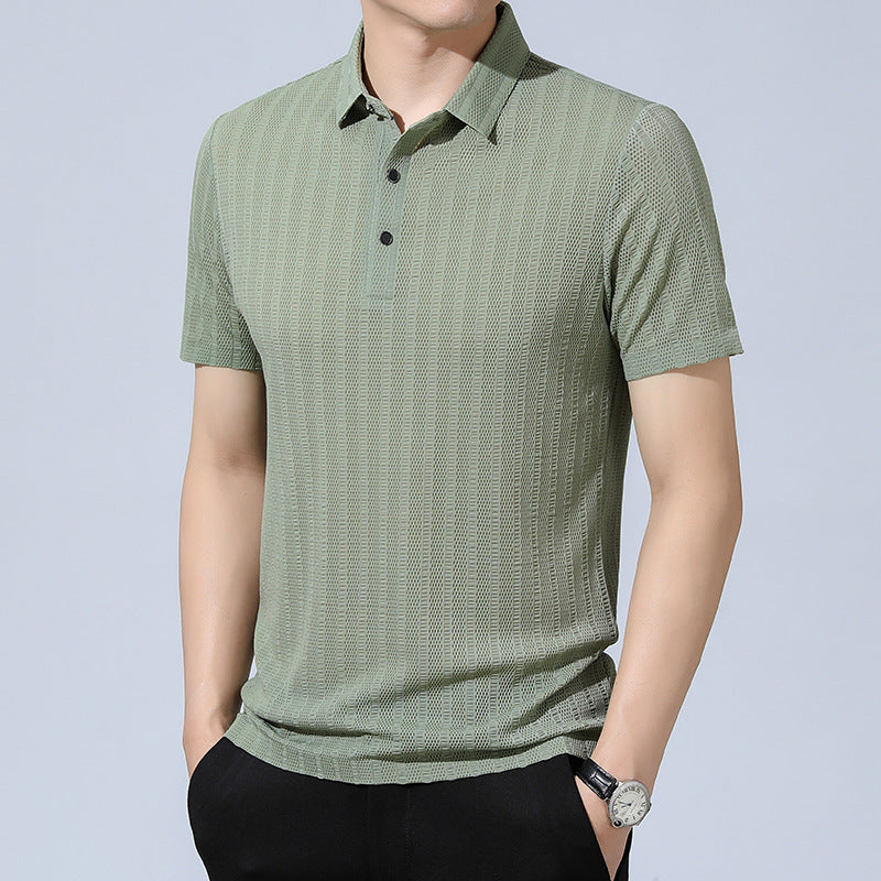🥶ArcticCool™ ChillTech Breathble Polo Shirts❄Men‘s Quick-Drying CoolEase Shirt